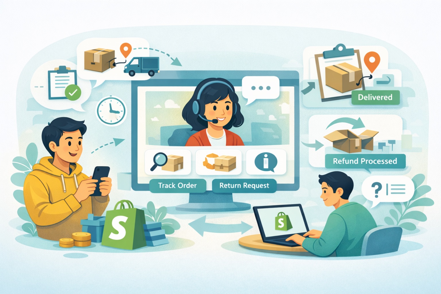 How an AI Chatbot Helps Customers with Order Tracking, Returns, and FAQs