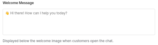 goodChatBot admin dashboard screenshot