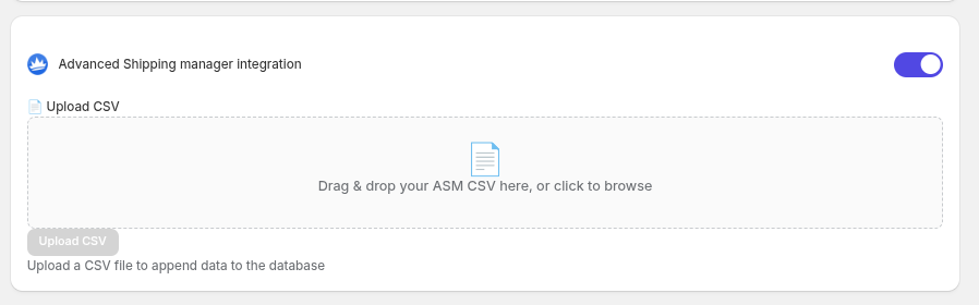 goodChatBot admin dashboard screenshot