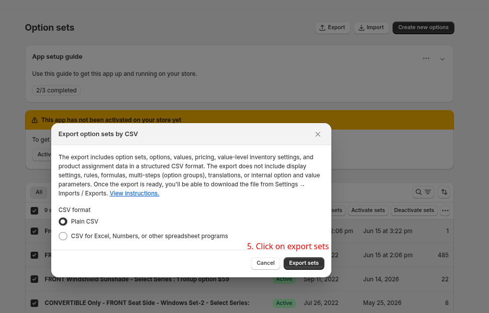 goodChatBot admin dashboard screenshot