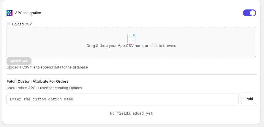 goodChatBot admin dashboard screenshot