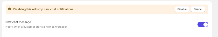goodChatBot admin dashboard screenshot